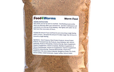 Need Worm Feed? specially formulated